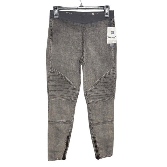 GAP Resolution‎ Pull On Leggings Moto Black Size 27 - Picture 1 of 5